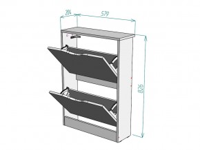 Обувница W110 в Кыштыме - kyshtym.mebel74.com | фото 3