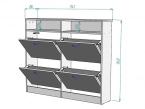 Обувница W15 в Кыштыме - kyshtym.mebel74.com | фото 3