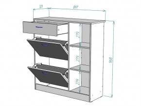 Обувница W33 в Кыштыме - kyshtym.mebel74.com | фото 3