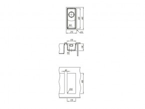 Подстольная мойка Оптима-HM 170.400.10.10 в Кыштыме - kyshtym.mebel74.com | фото 3