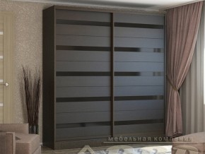 Шкаф-купе Лотос-1 венге 1700 в Кыштыме - kyshtym.mebel74.com | фото