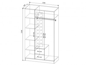 Шкаф Софи СШК1200.1 трехдверный в Кыштыме - kyshtym.mebel74.com | фото 2