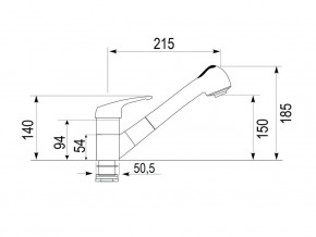 Смеситель Impact G08940 в Кыштыме - kyshtym.mebel74.com | фото 2