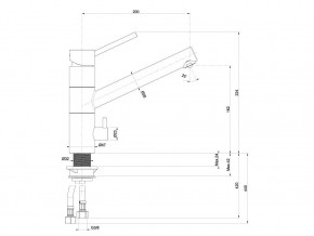 Смеситель Sprint Universal LM1391 в Кыштыме - kyshtym.mebel74.com | фото 2