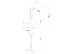 Смесители Florentina Арес Нержавеющая сталь в Кыштыме - kyshtym.mebel74.com | фото 2