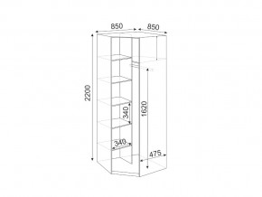 Спальня Глэдис с большим комодом в Кыштыме - kyshtym.mebel74.com | фото 2