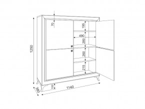 Спальня модульная Саванна в Кыштыме - kyshtym.mebel74.com | фото 3