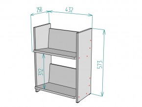 Стеллаж S70 в Кыштыме - kyshtym.mebel74.com | фото 3