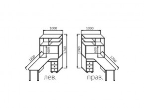 Стол для компьютера-2 СК-2 ЛДСП в Кыштыме - kyshtym.mebel74.com | фото 2