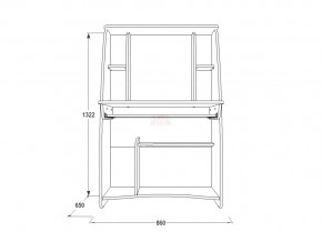 Стол компьютерный СК 3 ясень анкор в Кыштыме - kyshtym.mebel74.com | фото 2