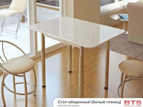 Стол обеденный белый глянец в Кыштыме - kyshtym.mebel74.com | фото