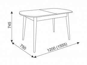 Стол обеденный Сальса в Кыштыме - kyshtym.mebel74.com | фото 5