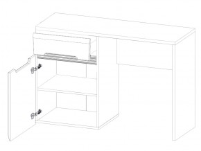 Стол туалетный S205-ТОL1D1S Ацтека белый в Кыштыме - kyshtym.mebel74.com | фото 2