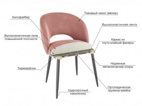 Стул Моли беж велюр-белый в Кыштыме - kyshtym.mebel74.com | фото 3