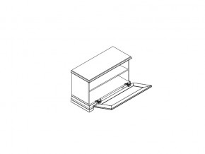 Тумба для обуви S320-SFK1B Кентаки Белый в Кыштыме - kyshtym.mebel74.com | фото 2