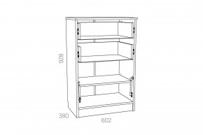 Тумба Оливия НМ 040.45 Х в Кыштыме - kyshtym.mebel74.com | фото 2