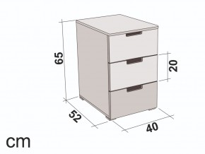 Тумба Svogen натура-белый в Кыштыме - kyshtym.mebel74.com | фото 2